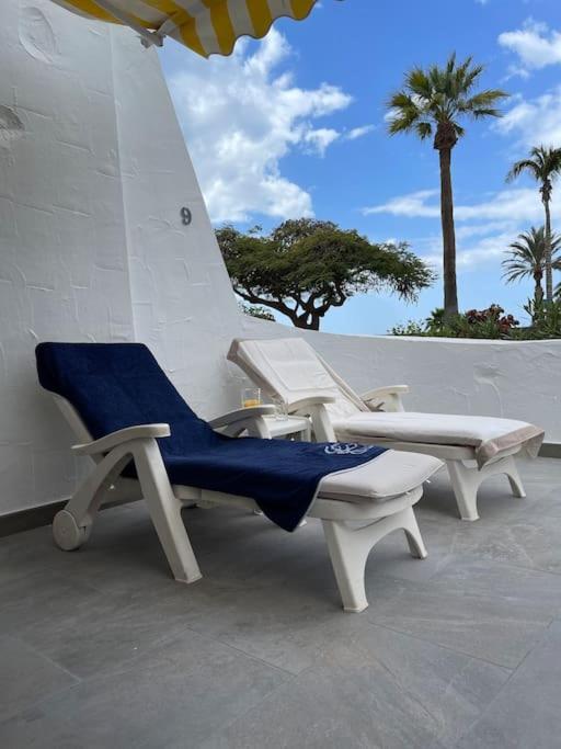 Apartamento Puerto Rico - Primera Linea De Playa Mogan Bagian luar foto