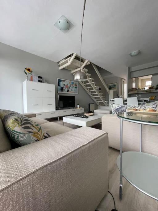 Apartamento Puerto Rico - Primera Linea De Playa Mogan Bagian luar foto