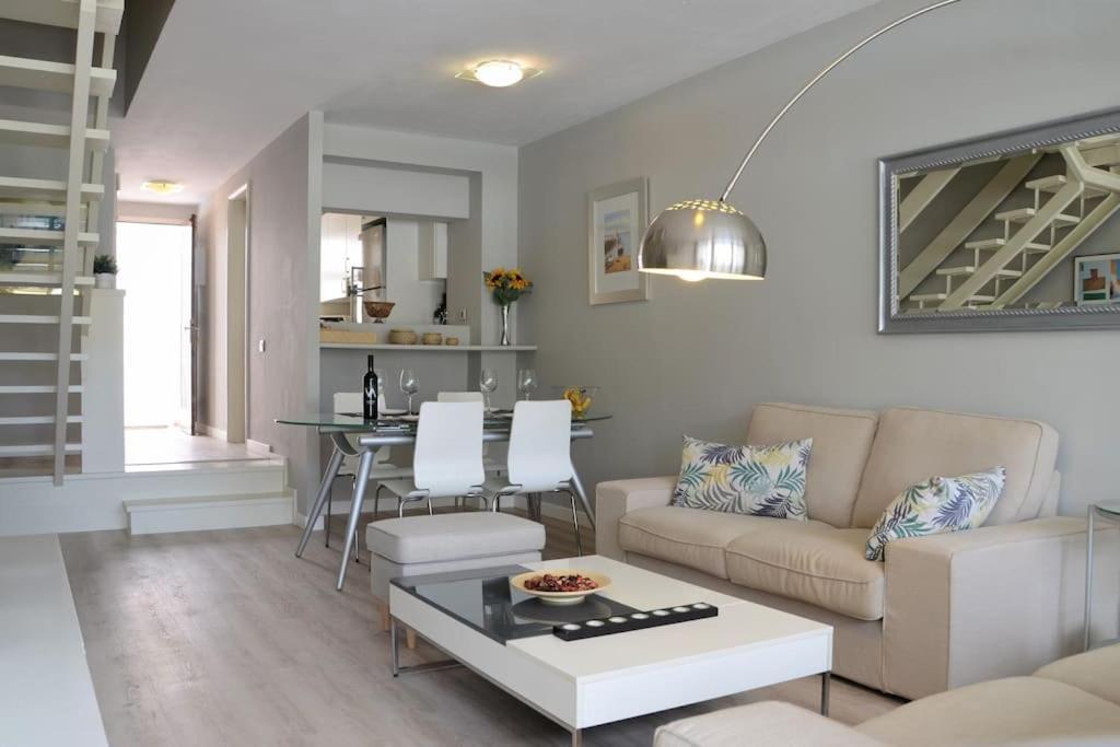 Apartamento Puerto Rico - Primera Linea De Playa Mogan Bagian luar foto