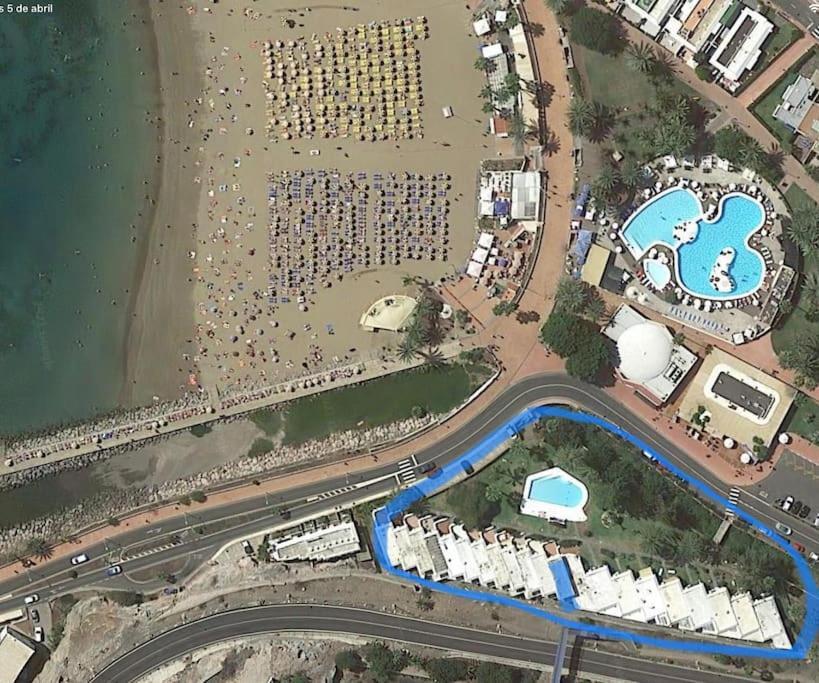 Apartamento Puerto Rico - Primera Linea De Playa Mogan Bagian luar foto